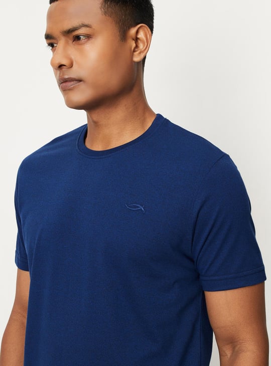 Men Grindle Textured Lounge T-shirt