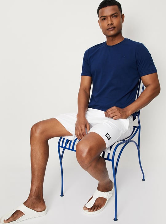 Men Grindle Textured Lounge T-shirt