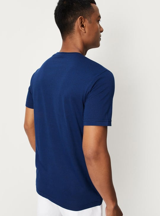 Men Grindle Textured Lounge T-shirt