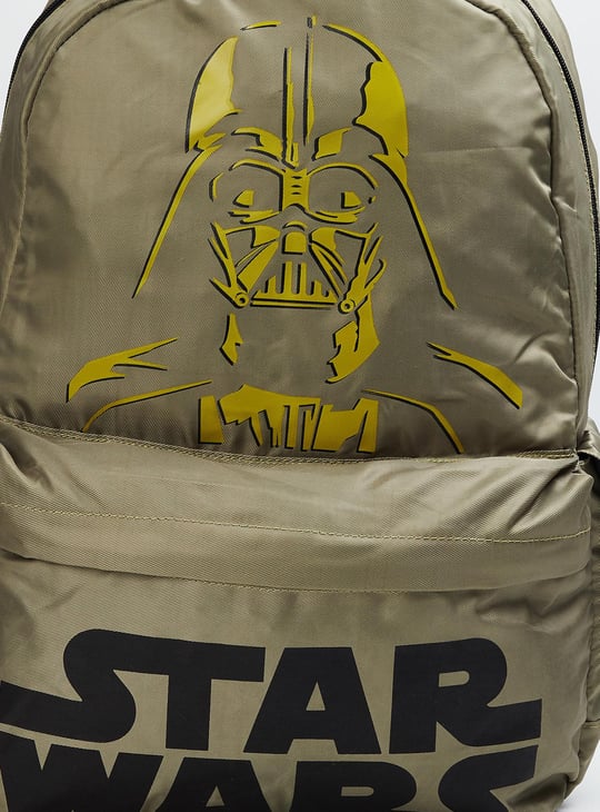 Men Star Wars Printed Backpack