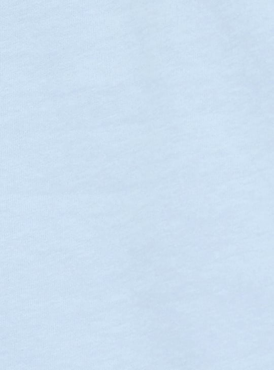 Girls Printed Cotton Crop Cotton T-shirt