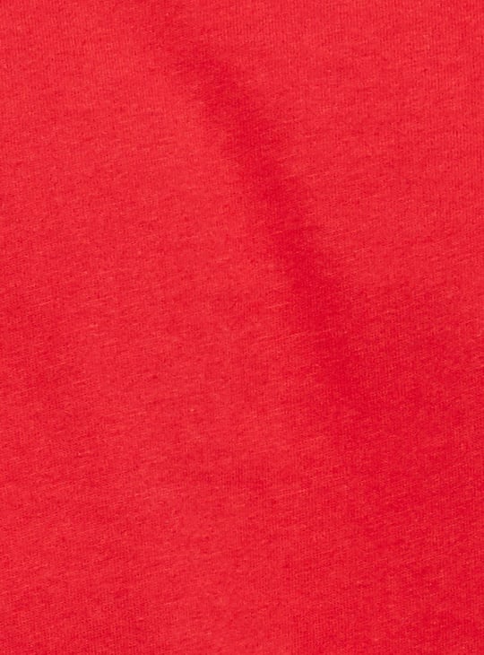 Boys Typographic Printed Crew Neck Cotton T-shirt