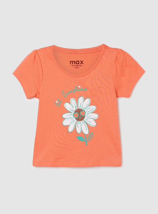 Girls Graphic Printed T-shirt
