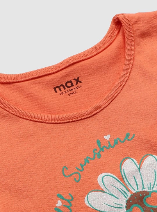 Girls Graphic Printed T-shirt