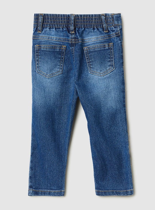 Boys Faded Slim Fit Jeans