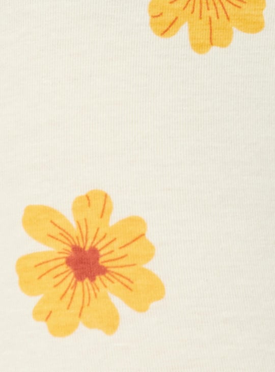 Girls Printed Full-Length Leggings