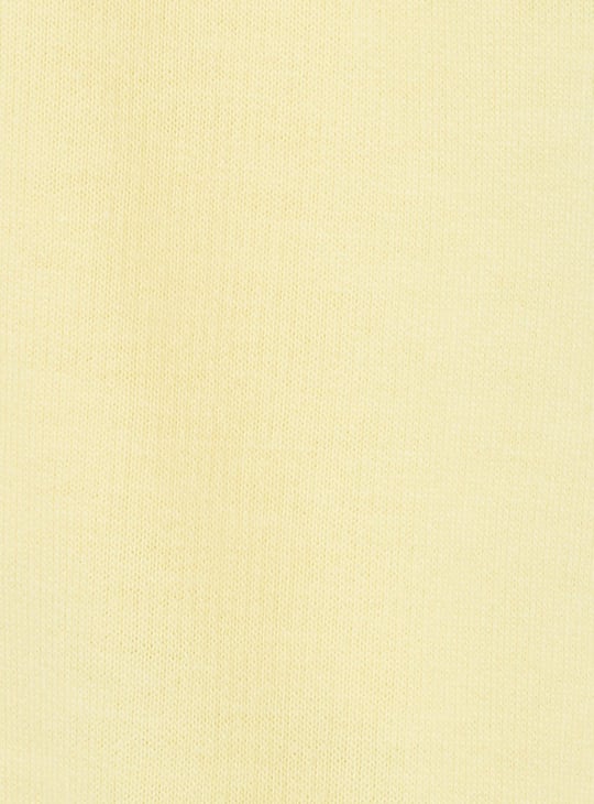 Girls Solid Drawstring Waist Joggers