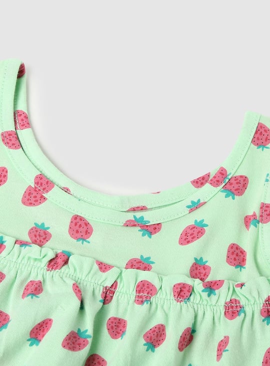 Girls Cold Shoulder Casual Top