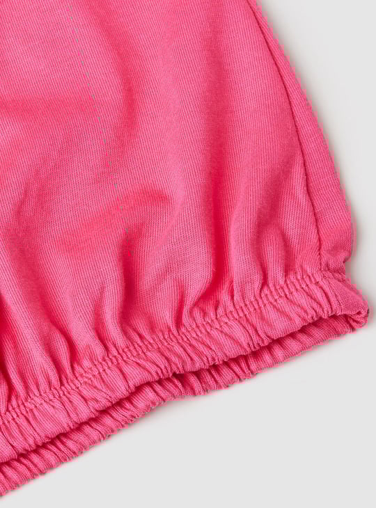 Girls Minnie Mouse Elasticated Hem T-shirt