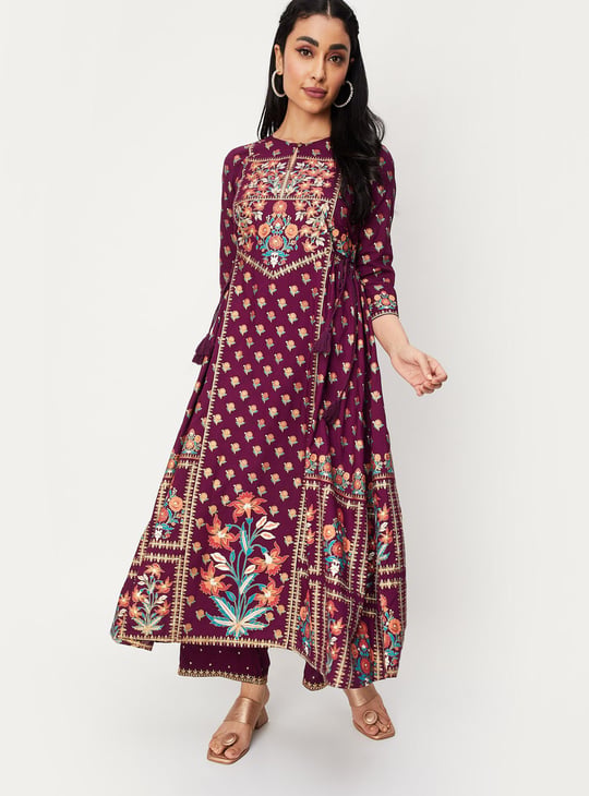 Women Printed A-line Kurta
