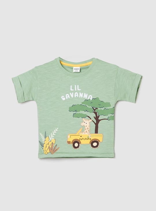 Boys Graphic Knit T-shirt
