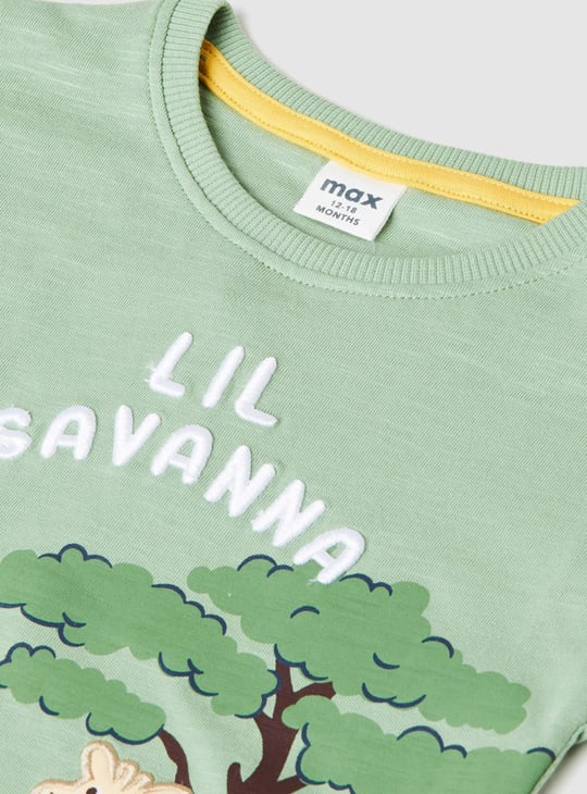 Boys Graphic Knit T-shirt