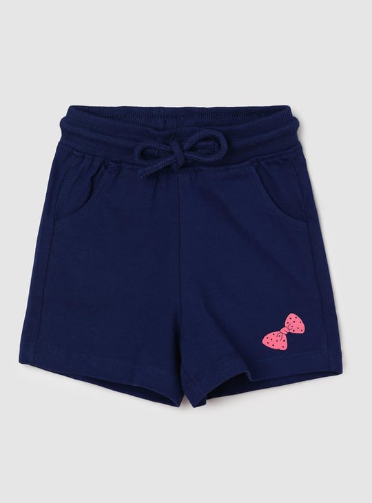 Girls Printed Sleepwear Shorts Set