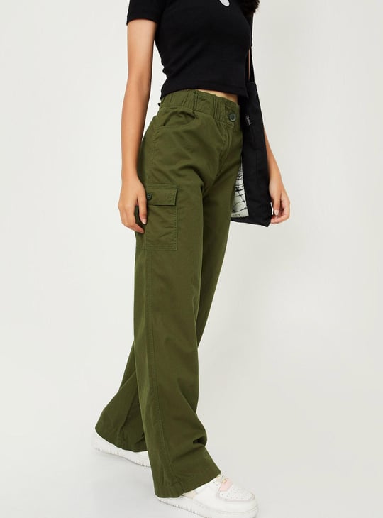 Girls Elasticated Cargos