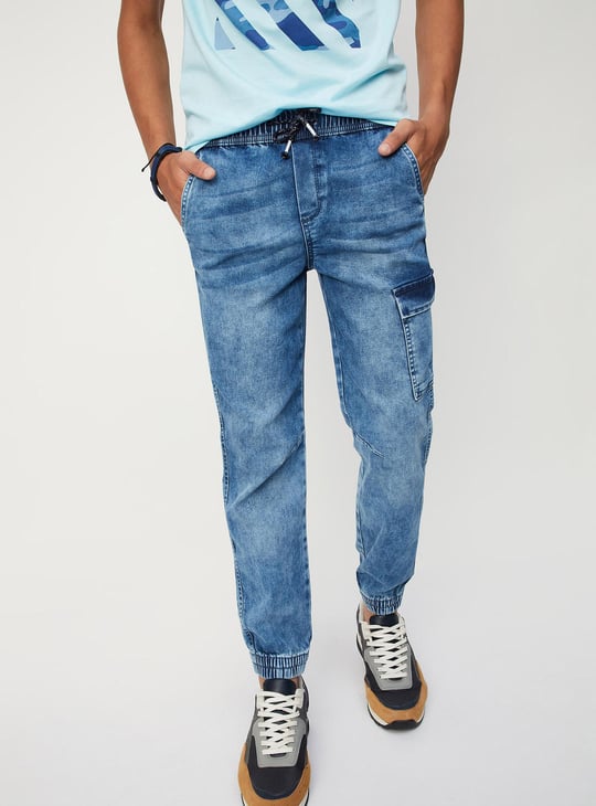 Boys Jogger Jeans with Cargo Pocket