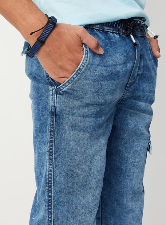 Boys Jogger Jeans with Cargo Pocket
