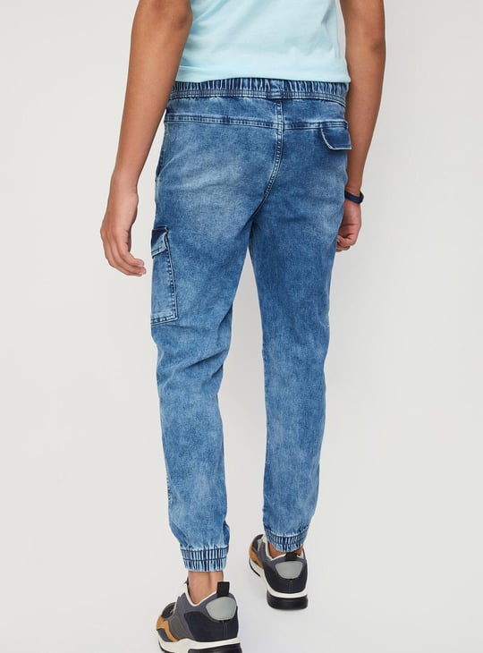 Boys Jogger Jeans with Cargo Pocket