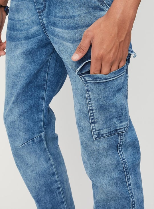 Boys Jogger Jeans with Cargo Pocket