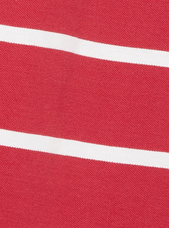 Boys Striped Polo T-shirt