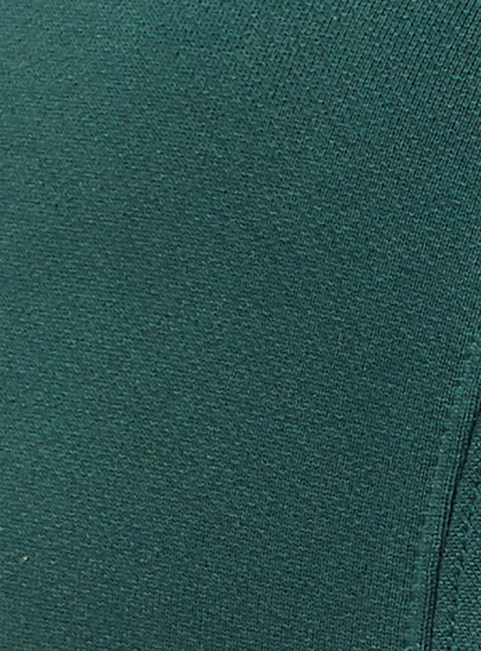 Men Printed Polo Sweatshirt