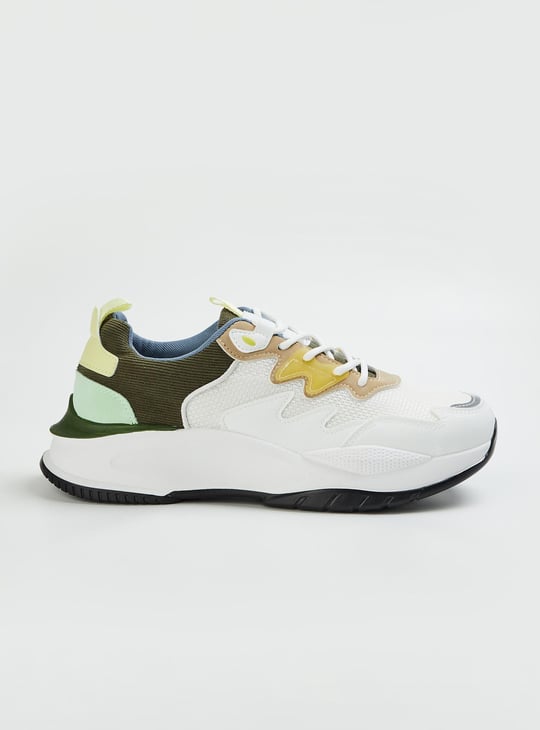 Men Colourblocked Sports Shoes