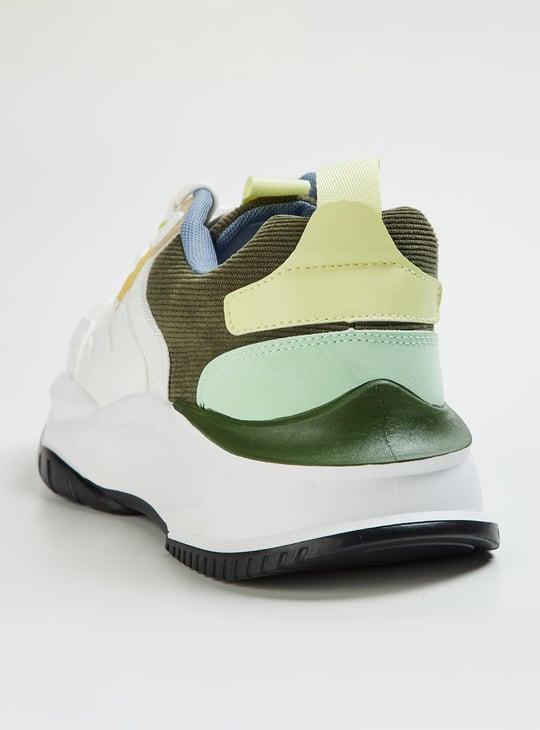 Men Colourblocked Sports Shoes