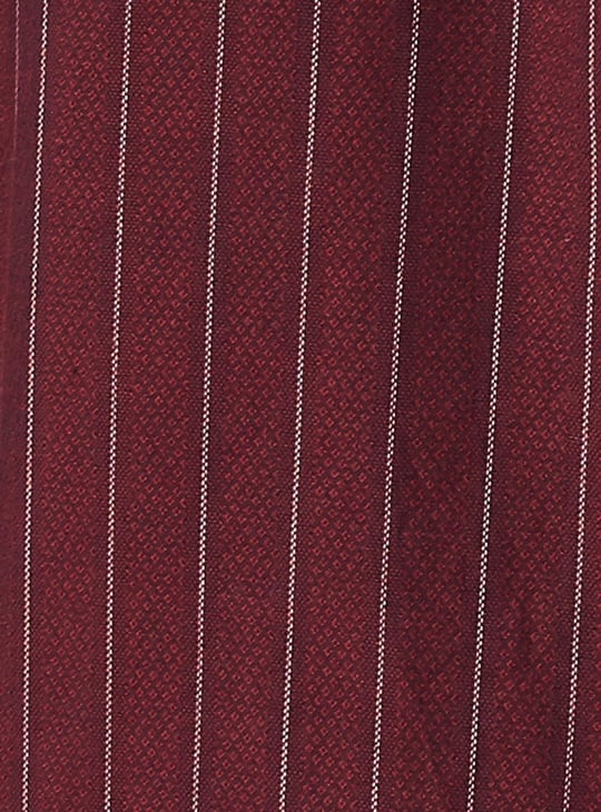 Men Slim Fit Striped Formal Shirt