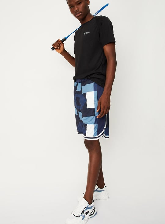 Men Printed Basketball Shorts