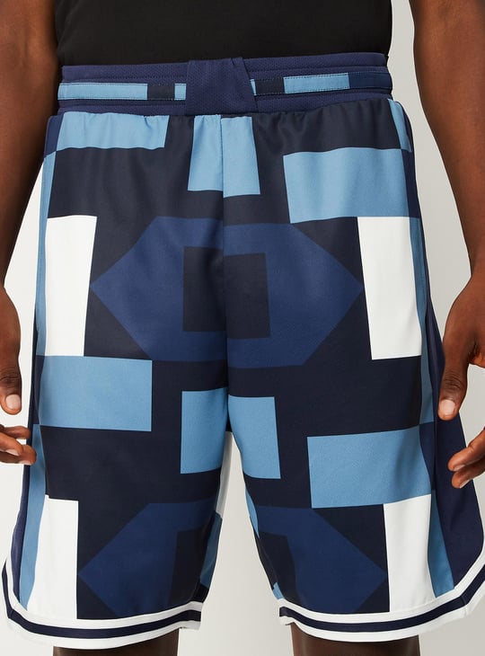 Men Printed Basketball Shorts