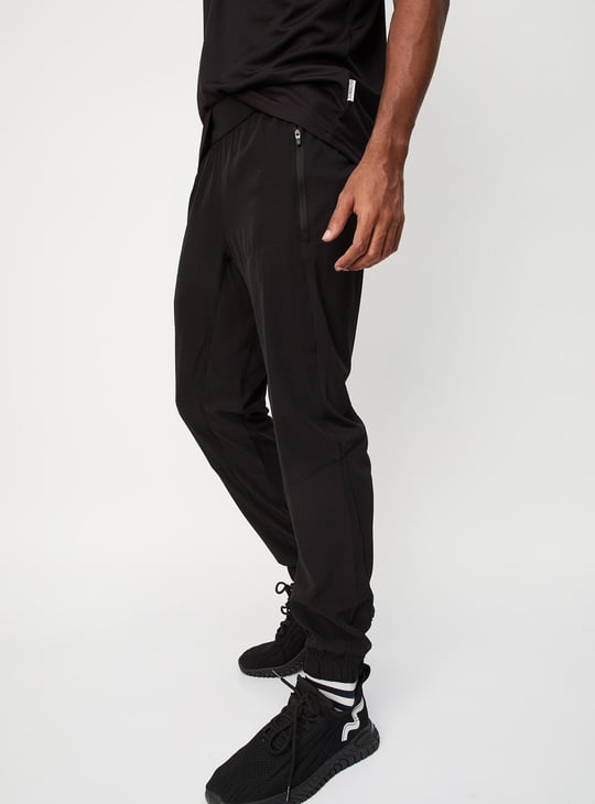 Men Zip Pockets Active Joggers