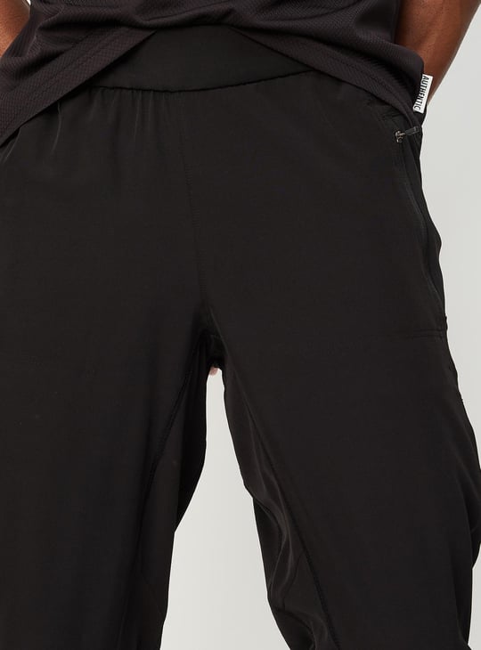 Men Zip Pockets Active Joggers