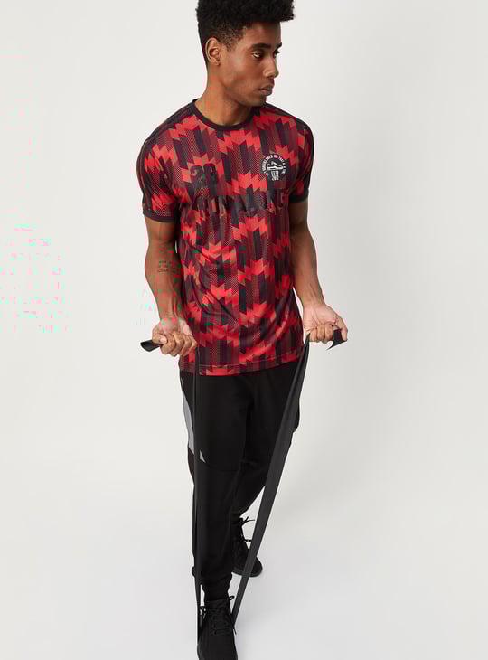 Men Printed Active T-shirt