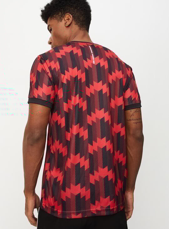 Men Printed Active T-shirt