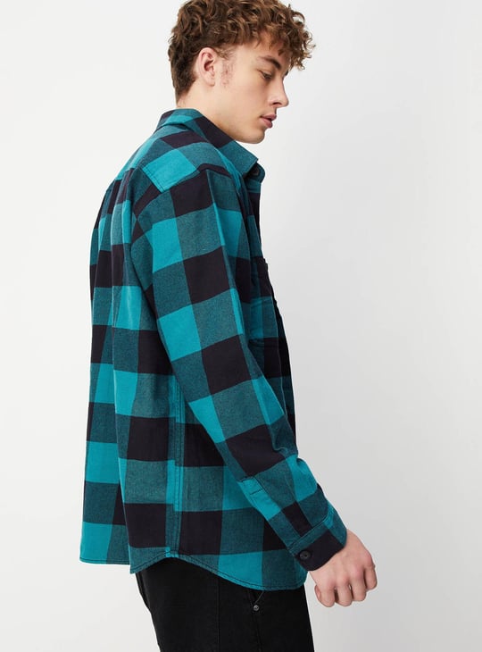 CAT Women's Buffalo Check Flannel Overshirt - Shirts | CAT APPAREL SUMMIT RESOURCE | Coastal Country