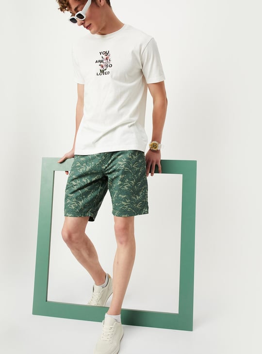 Men Printed Knee-Length Shorts
