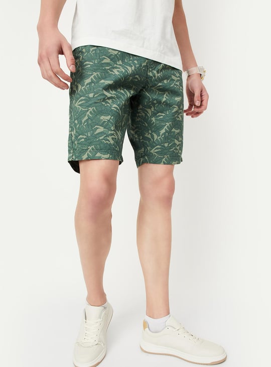 Men Printed Knee-Length Shorts