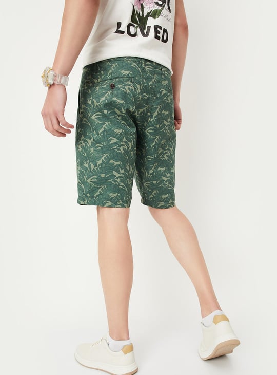 Men Printed Knee-Length Shorts