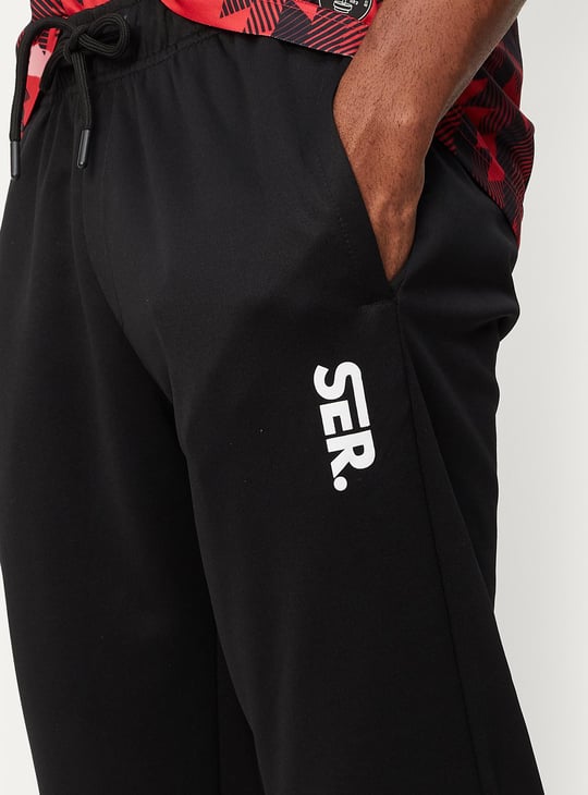Men Printed Sports Track Pants