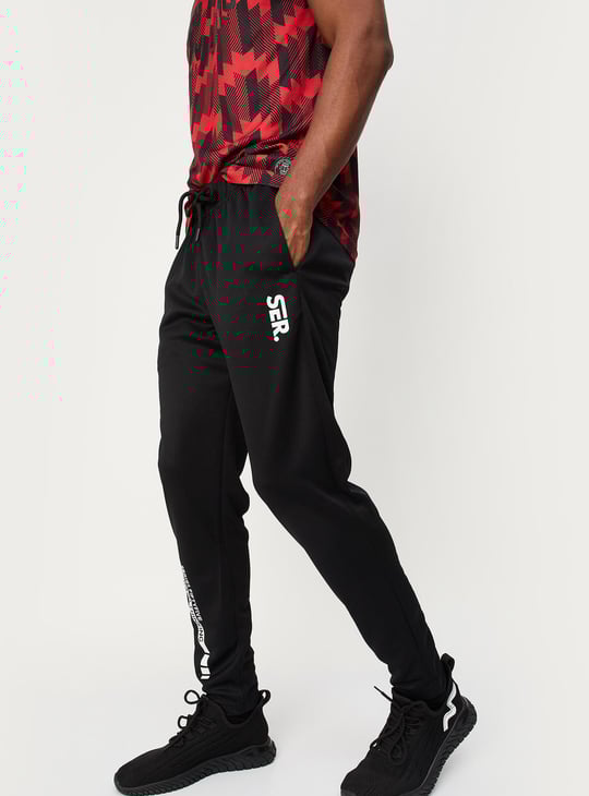 Men Printed Sports Track Pants