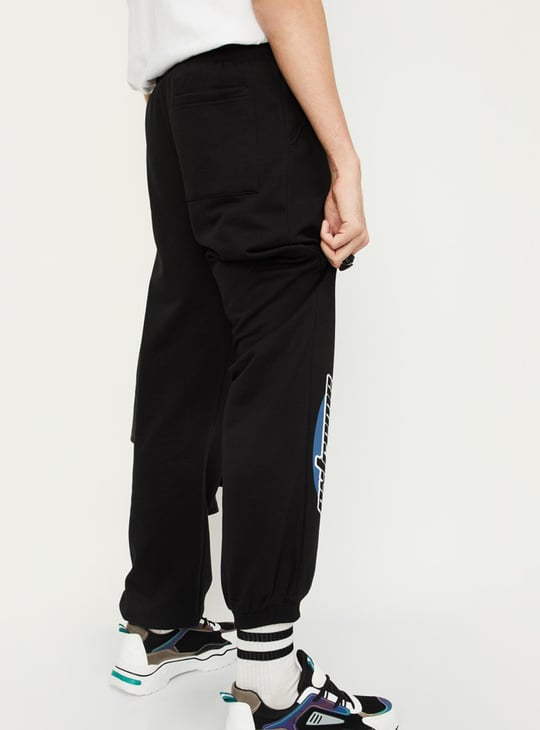Men Printed Relaxed Fit Joggers