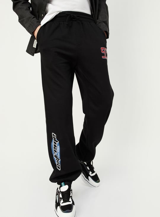 Men Printed Relaxed Fit Joggers