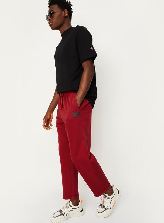 Men Relaxed Fit Track Pants