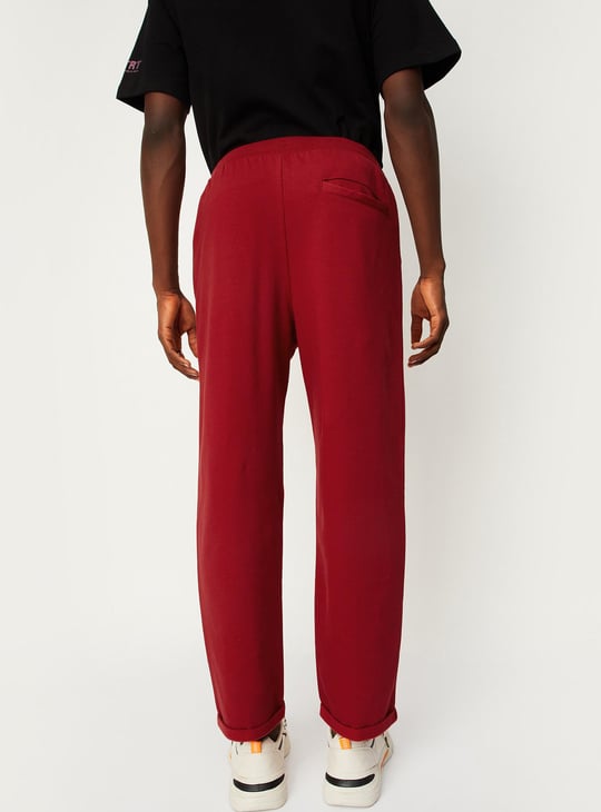 Men Relaxed Fit Track Pants