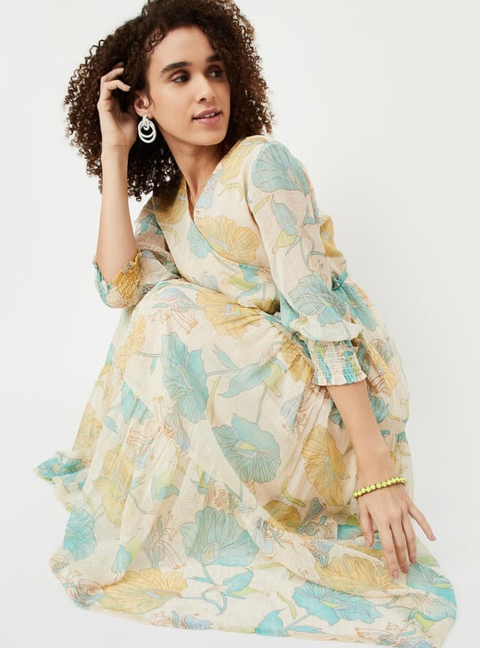 Women Printed Maxi Dress