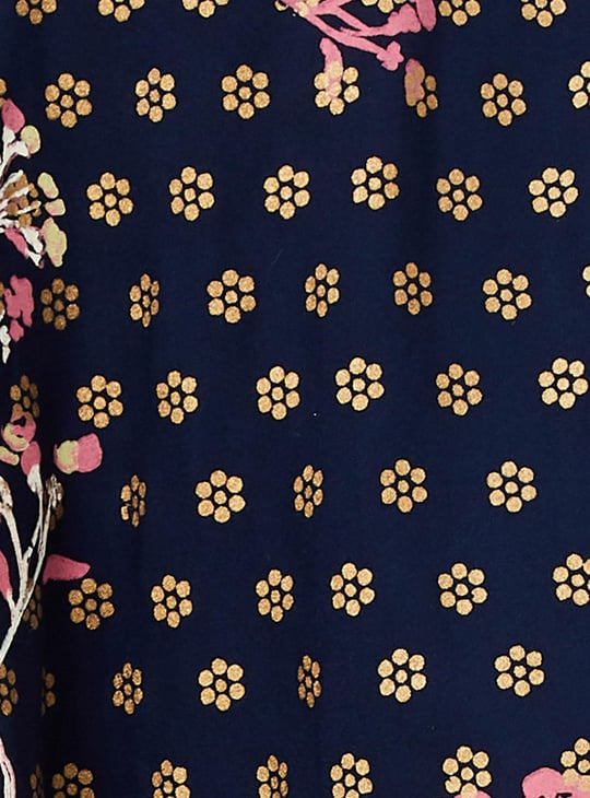 Women Floral Print Maxi Skirt