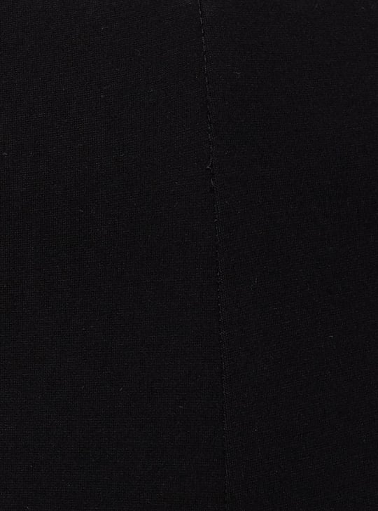 Women Zip-Detailed High Waist Treggings
