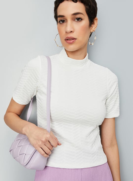 Women Textured Knit Top