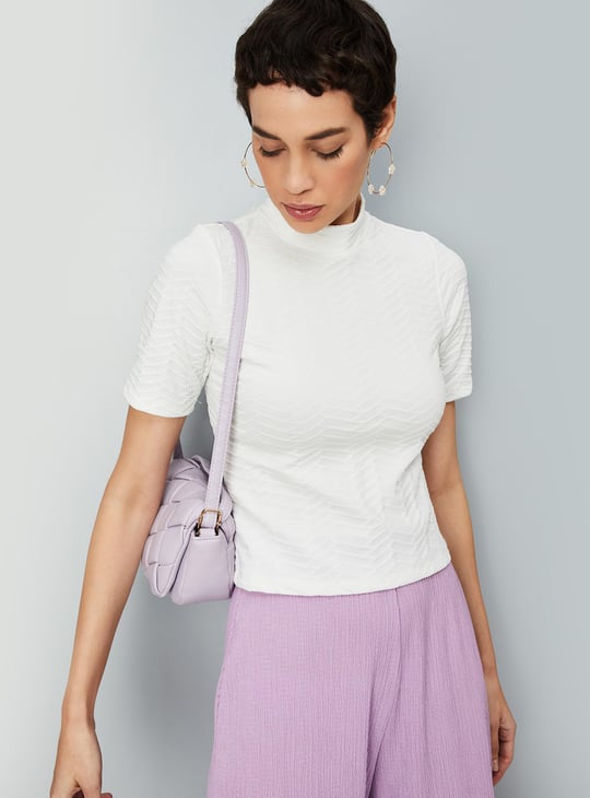 Women Textured Knit Top