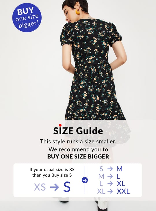 Women Printed Fit and Flare Dress