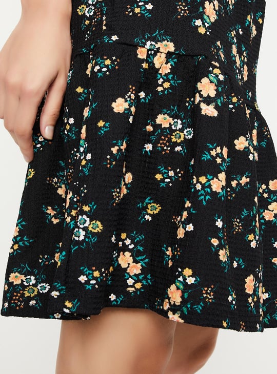 Women Printed Fit and Flare Dress